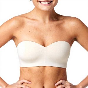 Maidenform Strapless Wire Free Bra Women ComfortGrip Support