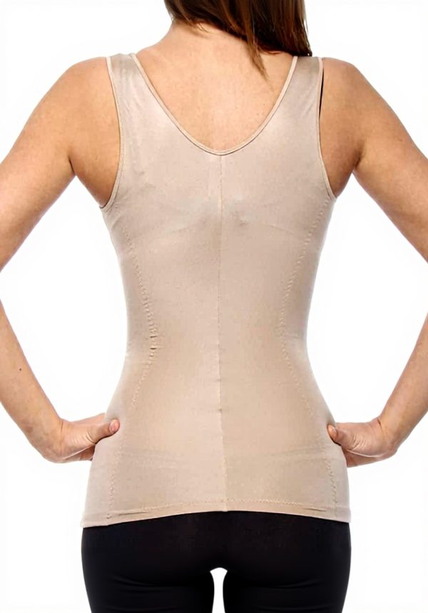 Flexees Shapewear Vest Womens Comfort Control Modern Black