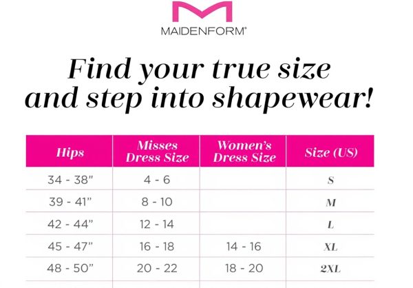 Maidenform Hi-waist Thigh Slimmer Shapewear Firm Foundations