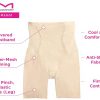 Maidenform Hi-waist Thigh Slimmer Shapewear Firm Foundations