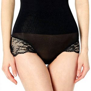 Maidenform High Waist Lace Panties Tummy Control Shapewear