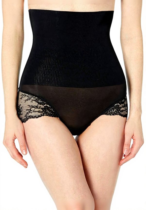 Maidenform High Waist Lace Panties Tummy Control Shapewear