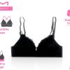 Maidenform Wireless Bralette Soft Support Lace Bra Women