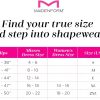 Maidenform Shapewear Briefs Mid Waist Comfort Recycled