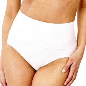 Maidenform Tummy Control Shapewear Lace Briefs Sandshell