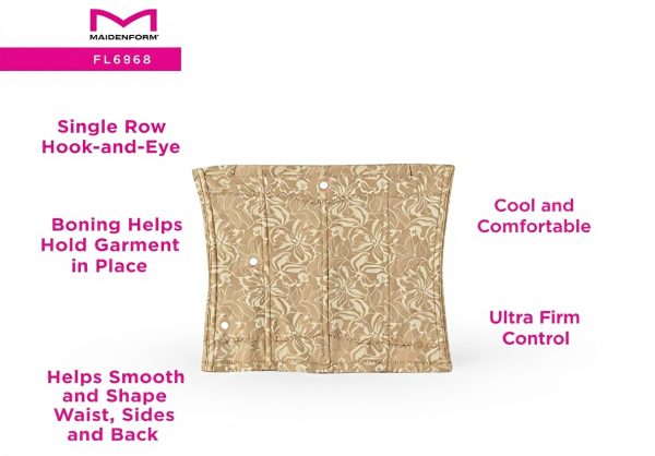 Maidenform Waist Cincher Shapewear Smoothing Firm Control