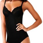 Maidenform WYOB Shaping Bodysuit Slimming Control Black