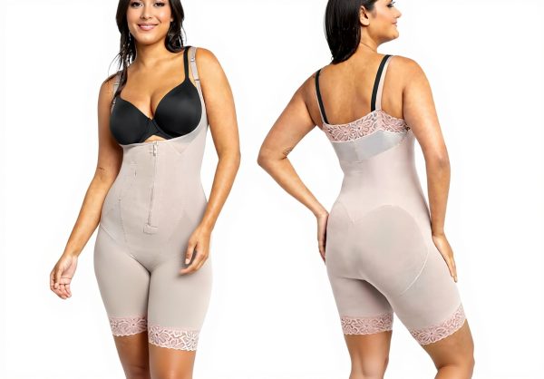Maidenform Ultra Sculpts Open Bust Romper Waist Shapewear