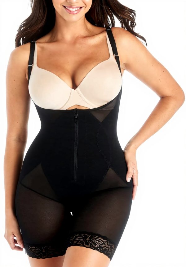 Maidenform Ultra Sculpts Open Bust Romper Waist Shapewear