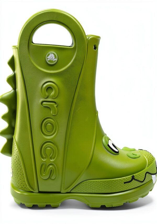 Crocs Kids Rain Boots Waterproof Durable Unisex Childrens-4