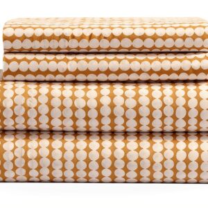 Organic Cotton King Sheet Set Pikku Rasymatto Beige-0