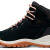 Columbia Womens Waterproof Hiking Boots Leather Suede Omni-6