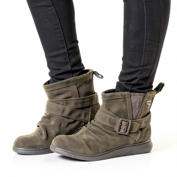 Rocket Dog Womens Ankle Boots Tribal Brown Strap Design-1