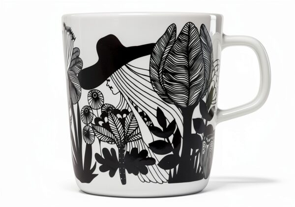 Marimekko Cityscape Mug Stoneware Microwave Safe 13.5oz-0