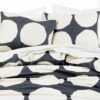 Organic Cotton Duvet Cover King Size Kivet Grey Set-4