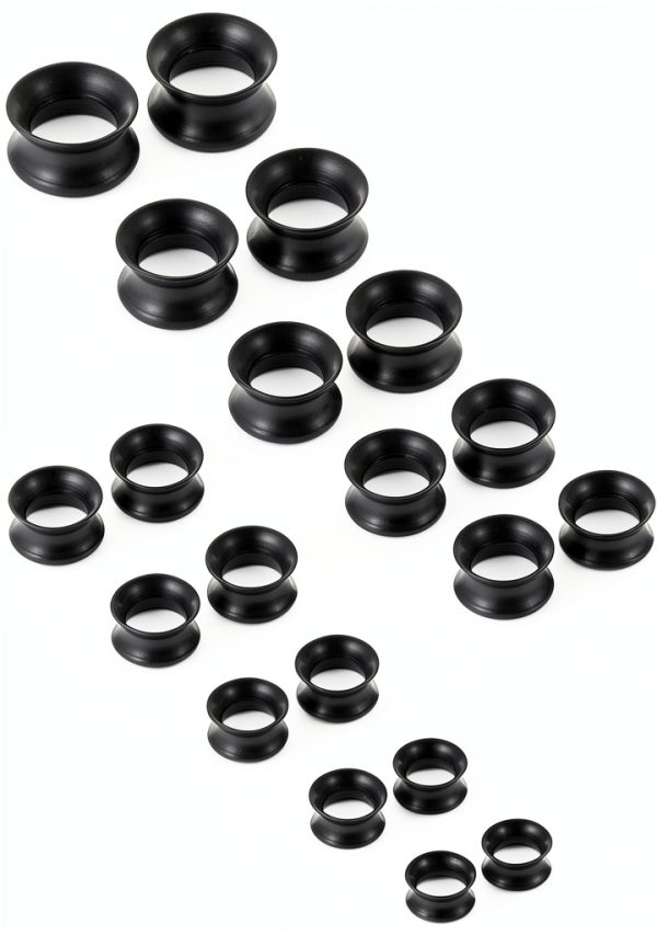 Ruifan Silicone Ear Skin Tunnels Flexible Stretching Gauge