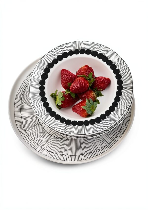 Marimekko Ceramic Dinner Plate Siirto City Dishwasher Safe-2