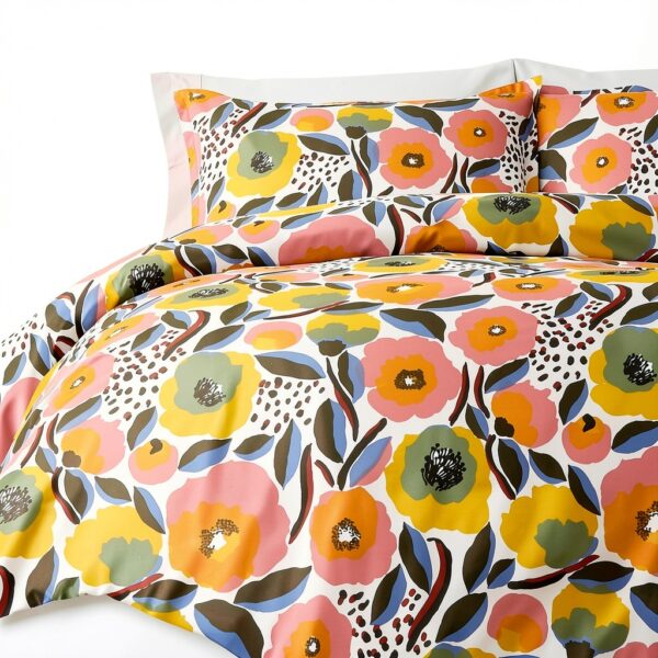 Marimekko Rosarium Duvet Set Cotton Percale Bedding-1