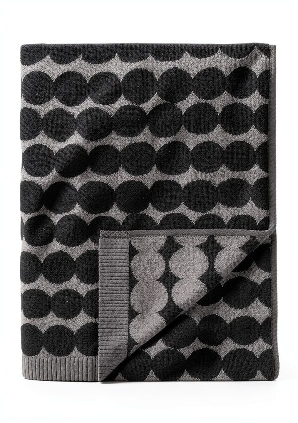 Marimekko Polka Dot Cotton Bath Towel Super Absorbent Soft-0