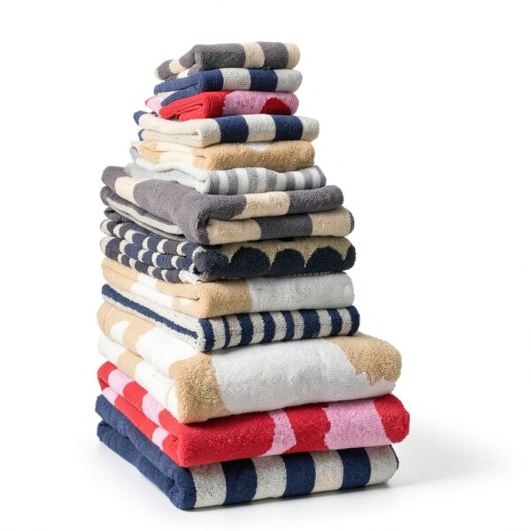 Marimekko Cotton Towel Super Soft Anthracite Natural-4