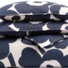 Indigo Cotton Duvet Cover Set Queen King Luxury-6