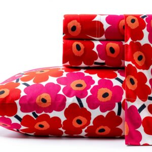Marimekko King Sheet Set 200 Thread Cotton-0