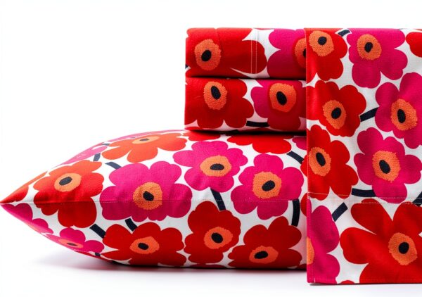 Marimekko King Sheet Set 200 Thread Cotton-0