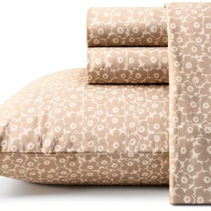Marimekko Pikkuinen Unikko 100% Cotton Sheet Set Multiple Sizes Floral-0