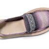 Sanuk Women's Donna Blanket Loafer Flat Lavender Grey Multi 9 UK-5