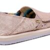 Sanuk Women Donna Hemp Loafer Flat Grey Vegan Slip On-2