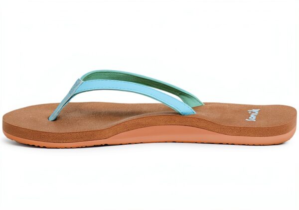Sanuk Women's Yoga Joy Ii Flip-Flop Black Size 9 UK-1