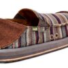 Sanuk Men's Donny BlanketSneaker Grey Multi Slip On Loafer-3