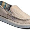 Sanuk Women Donna Hemp Loafer Flat Grey Vegan Slip On-0