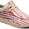 Sanuk Women's Shaka Lite 2 Watercolor Loafer Flat Pink Gold-0