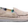 Sanuk Women Donna Hemp Loafer Flat Grey Vegan Slip On-1