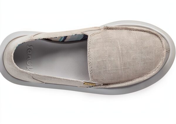 Sanuk Women's Donna Soft Top Hemp Loafer Packable Slip‑On-5