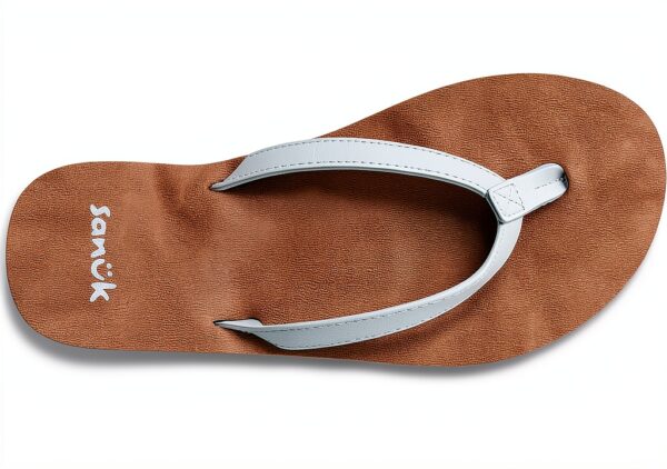 Sanuk Women's Yoga Joy Ii Flip-Flop Black Size 9 UK-3