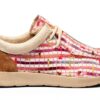 Sanuk Women's Shaka Lite 2 Watercolor Loafer Flat Pink Gold-1