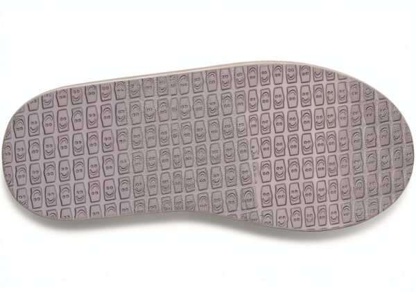 Sanuk Women Donna Hemp Loafer Flat Grey Vegan Slip On-3