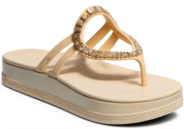 Sanuk Women's Sunshine SL Gem Sandal Water‑Friendly Deep Lake-0
