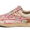 Sanuk Women's Shaka Lite 2 Watercolor Loafer Flat Pink Gold-2