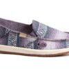 Sanuk Women's Donna Blanket Loafer Flat Lavender Grey Multi 9 UK-1