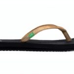 Sanuk Women's Yoga Spree 4 Flip Flop, Champagne, 4 UK-0