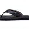 Sanuk Women's Yoga Mat Flip Flops, Ebony, 9 UK-2