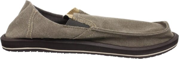 Sanuk Men's Pick Pocket Slip-On Brown Loafer-5