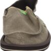 Sanuk Men's Pick Pocket Slip-On Brown Loafer-1