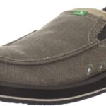 Sanuk Men's Pick Pocket Slip-On Brown Loafer-0